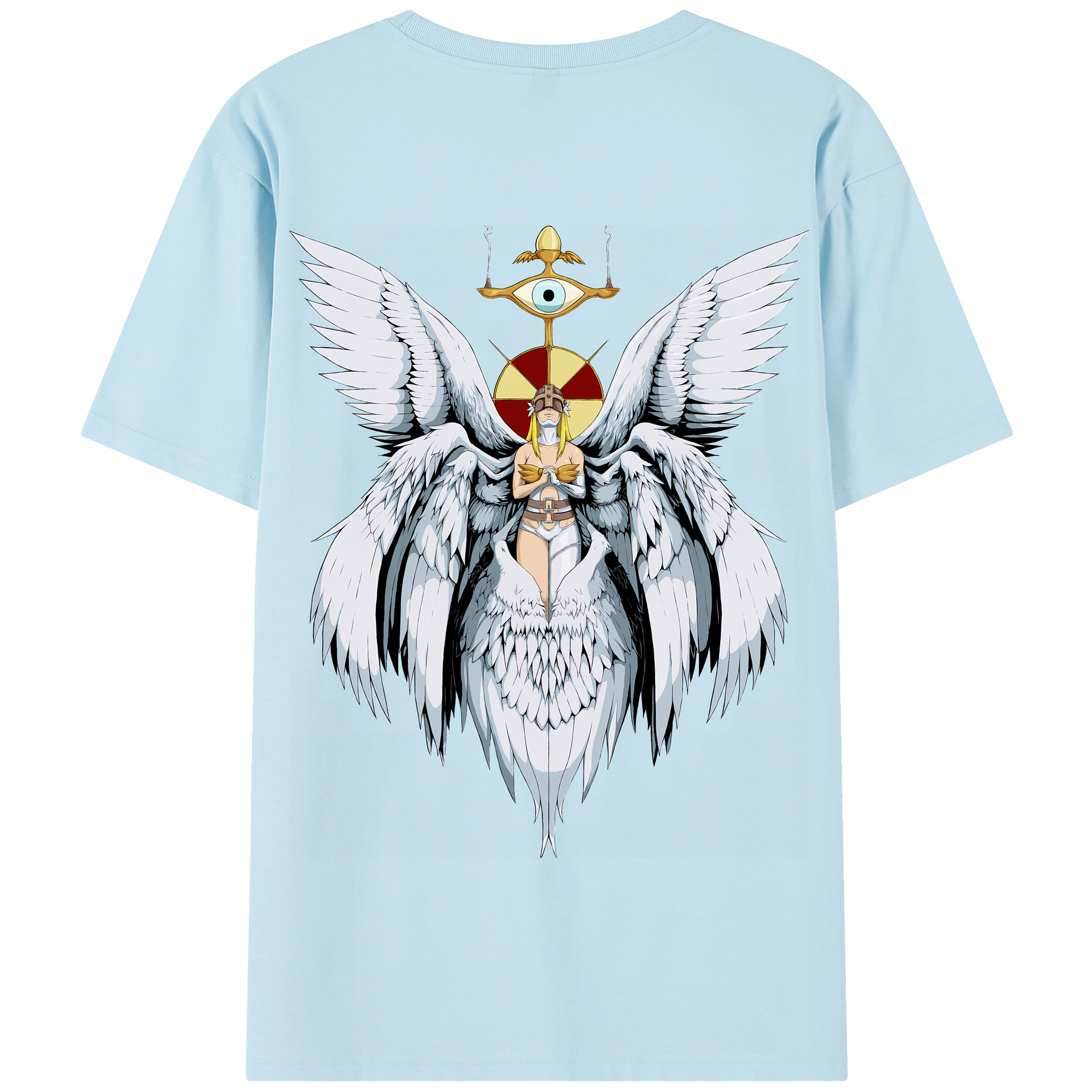 （画像用） Digimon デジタルモンスター/デジモン 綿100％半袖Tシャツ（背面プリント）